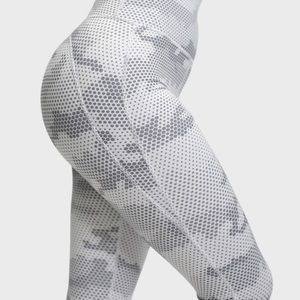 Unbowed White Camo Leggings